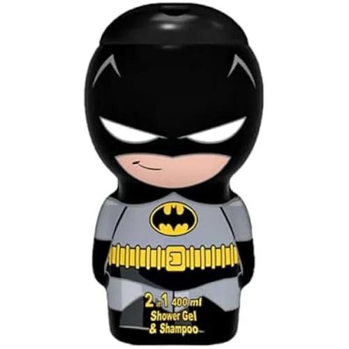 Gel Et Shampooing 2 En 1 - Air-Val - Batman - 400 Ml - Multicolore - Pour Enfants 