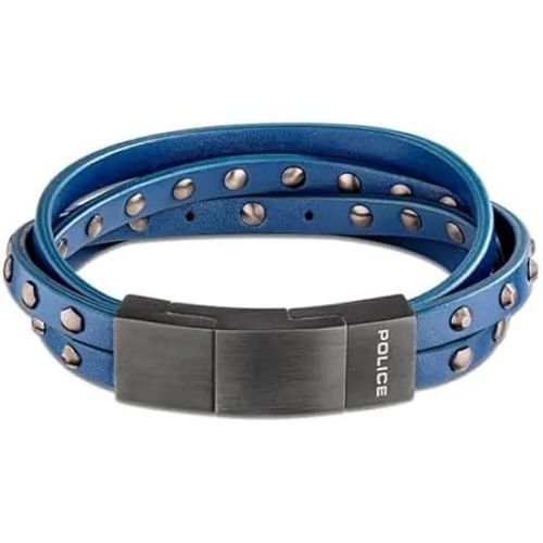 Bracelet - Police - Pejgb2009301 - Cuir - Multicolore - 19 Cm