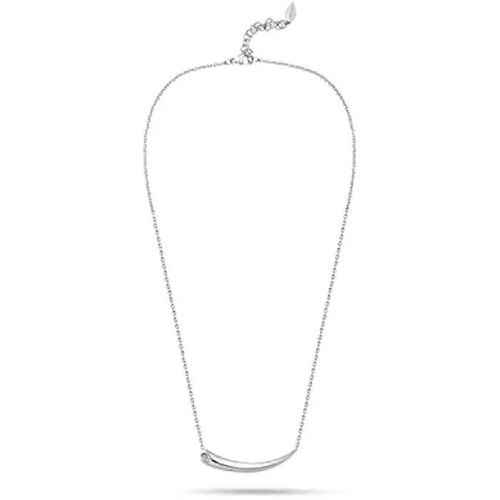 Collier - Police - Pejln2213101 - Argent Brillant - Cristal Blanc - Acier Inoxydable