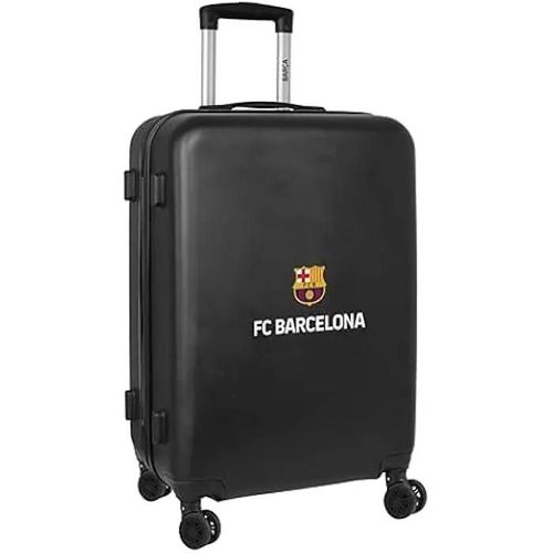 Safta F.C. Barcelona 3ème équipe Trolley de Cabine 24 Pouces, Valise à roulettes, Cadenas de sécurité, Valise légère, 40 x 26 x 63