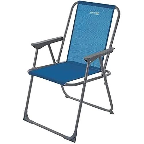 Chaise Longue De Camping - Regatta - Retexo Rce340 - Pliable - Oxford Blue - 120 Kg Max