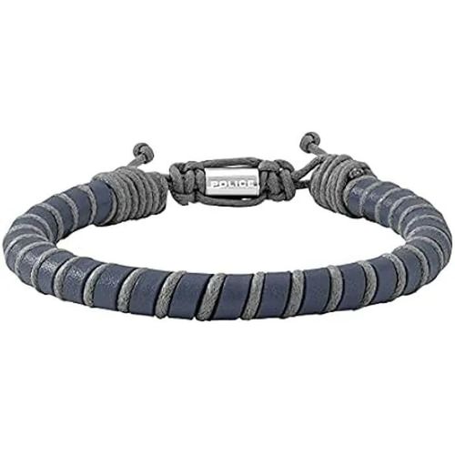 Bracelet - Police - Pj.26486bln/02 - Cuir - Quartz - Free Size