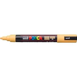 Marqueur - Posca - Pc-5m - Abricot - 6 Unités - Indélébile - Pointe Fine