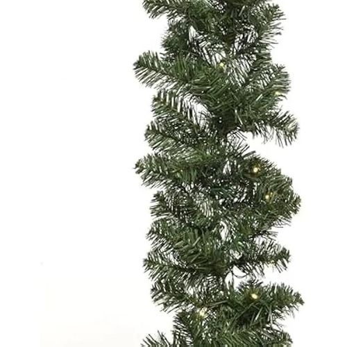 Guirlande Lumineuse - Kaemingk - 270 Cm - 50 Lumières - Blanc Chaud - Piles Intérieur/Extérieur