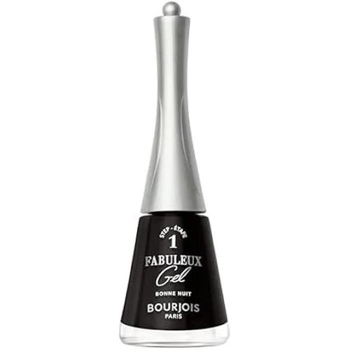 Vernis À Ongles - Bourjois - Fabuleux Gel - 50 Bonne Nuit - Effet Gel - Brillance Durable - Végétalien Multicolore