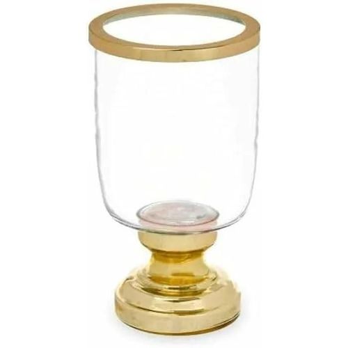 Bougeoir - GIFT DECOR - Coupe dorée - Acier - 12 x 24,5 x 12 cm - 6 unités