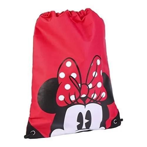 CERDÁ LIFE'S LITTLE MOMENTS Sac à Dos pour Enfants à Cordes Minnie Mouse-Licence Officielle Disney, Fille, Rouge, S