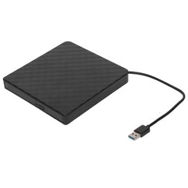 Lecteur DVD USB3.0 lecteur DVD externe Ultra mince lecteur optique externe pour ordinateur portable