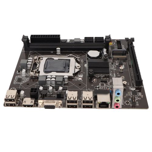 LGA 1155 carte mère WiFi M.2 VGA sortie HD double canal DDR3 6 USB2.0 PCIE X16 Mini ITX carte mère pour ordinateur