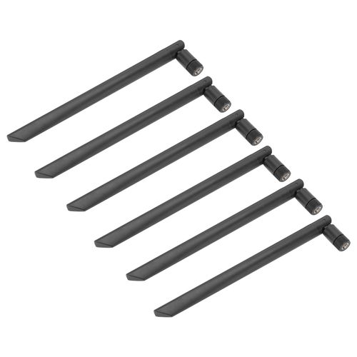 Antenne Wifi double bande sans fil, 6 pièces, filetage femelle, périphérique réseau 8DB RPSMA AC 2.4G / 5G