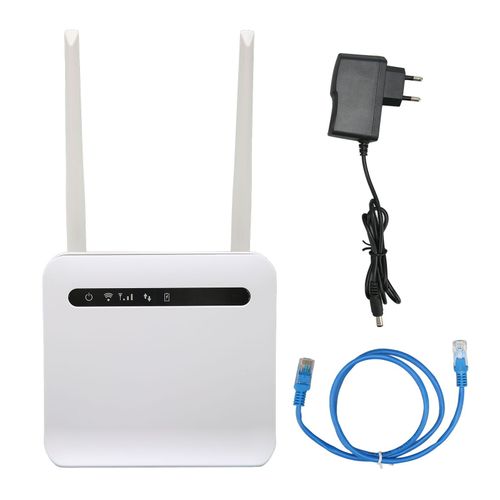 Routeur 4G LTE FDD TDD 300Mbps 2.4G 5.8G, double fréquence, 4 ports Lan RJ45, routeur extérieur avec emplacement pour carte SIM