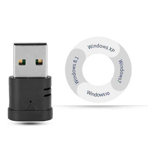 Carte réseau USB sans fil double bande 600Mbps 2.4G/5G pour XP/WIN7/WIN8/WIN8.1/WIN10/Mac OS