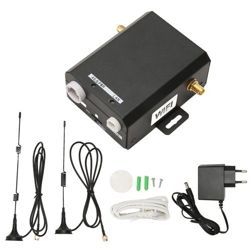 Routeur WiFi industriel 4G LTE avec emplacement pour carte SIM 2 antennes externes 150Mbps prise en charge 16 utilisateurs Hotspot WiFi 100-240V prise ue
