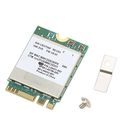 Carte réseau RTL8822CE 300Mbps 2.4G 867Mbps 5G BT5.0, Plug and Play, carte WiFi M.2 pour ordinateur portable et de bureau, carte mère