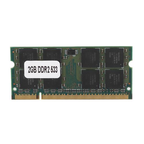Mémoire RAM dédiée à la carte mère d'ordinateur portable, 2 go DDR2, 533MHz, 200 broches, entièrement Compatible