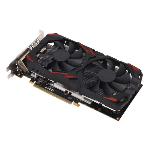 RX 580 8GB 256BIT cartes graphiques de jeu d'ordinateur carte graphique Plug and Play silencieuse avec deux ventilateurs pour ordinateurs de bureau 580 8G D5