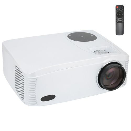 Vidéoprojecteur blanc U99 projecteur de bureau prise en charge 1080P lecture pour jeux vidéo ordinateur portable TV tension 100-240VAU prise