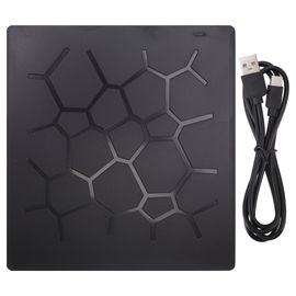 Lecteur DVD externe Type C USB3.0 6 en 1 enregistreur DVD Ultra mince pour CD DVD pour ordinateur de bureau portable
