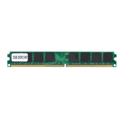 Mémoire RAM DDR2 2 go, 667MHz PC2-5300, Module 240 broches, pour Intel/AMD