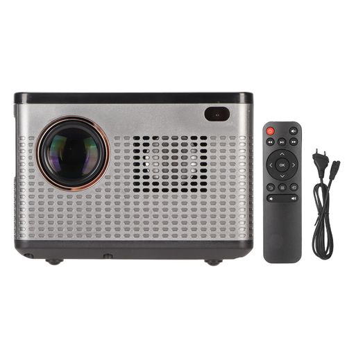 Projecteur WiFi Bluetooth 2.4G 5G téléphone portable double bande même écran 1G 8G 1280x720P projecteur Home cinéma projecteur 100-240V prise ue