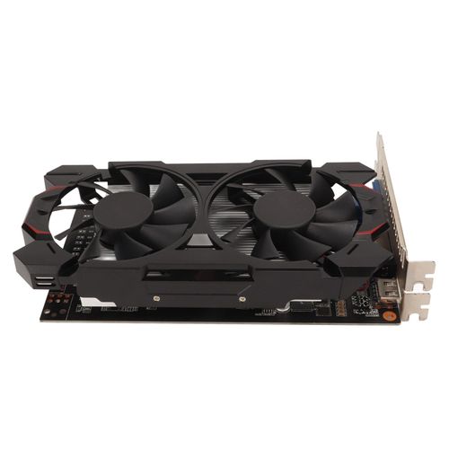 Carte graphique de jeu GDDR5 2560x1600, double ventilateur, pour ordinateur de bureau, GTX650TI, 4G, 128 bits