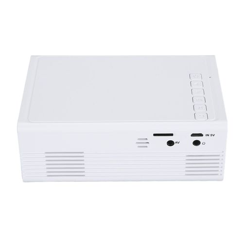 Petit projecteur 1920 X 1080P Full HD HiFi qualité sonore projecteur de film extérieur portable pour cour voyage camping 100 à 240V prise américaine
