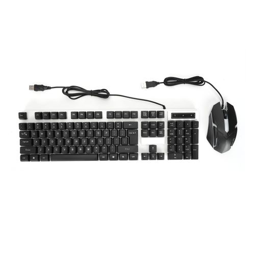 USB clavier souris souris clavier ensemble bureau clavier souris Combo pour ordinateur de bureau ordinateur portable