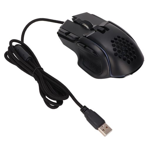 Souris de jeu S700 12800dpi Macro programmation rvb souris de jeu lumineuse souris de bureau à domicile