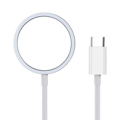 Chargeur Sans Fil 15w, Station De Charge Rapide, Aspiration MagnéTique, CâBle De 1m Pour TéLéPhone