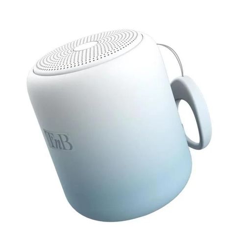 T'nB COLOR - Haut-parleur - pour utilisation mobile - sans fil - Bluetooth - 3 Watt - bleu, blanc