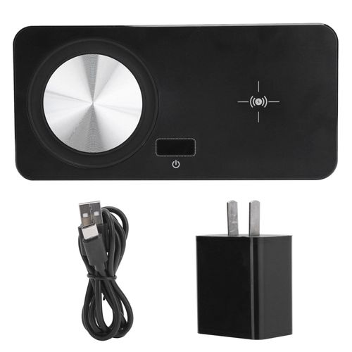 Chargeur Sans Fil Pour TéLéPhone 2 En 1, Chauffe-Boisson, Chargement Usb MagnéTique
