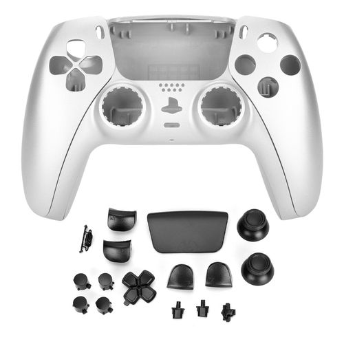 Bouton De Remplacement Du ContrôLeur, Coque De Remplacement, Accessoires De Bricolage Pour ContrôLeur Ps5, Argent