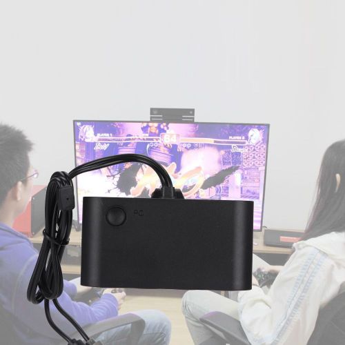 PoignéE Trois En Un Pour Ngc Vers Commutateur Adaptateur Convertisseur Pour Ngc Wiiu/Pc/Switch