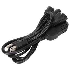 Cordon D'alimentation 1 à 4 Prises 5-15p à 4xiec320 Cordon D'alimentation De Remplacement Pour Moniteur D'imprimante Pc 125-