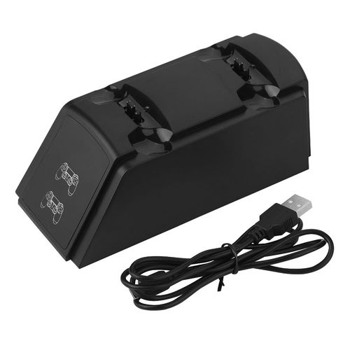 Station De Charge Double Usb 2 En 1, Chargeur Pour PoignéE Ps4 Avec LumièRe Led