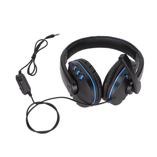 Casque De Jeu StéRéO Filaire, 3.5mm, Suppression Du Bruit, ContrôLe Du Volume Muet, Casque D'éCoute Avec Micro, Pour Pc, Ordinateur Portable, TéLéPhone Portable