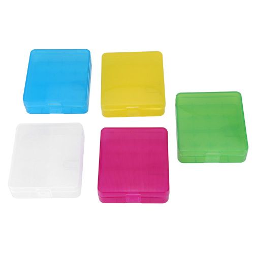 BoîTe De Batterie Portable, Conteneur De 4 Piles 18650, 5 PièCes