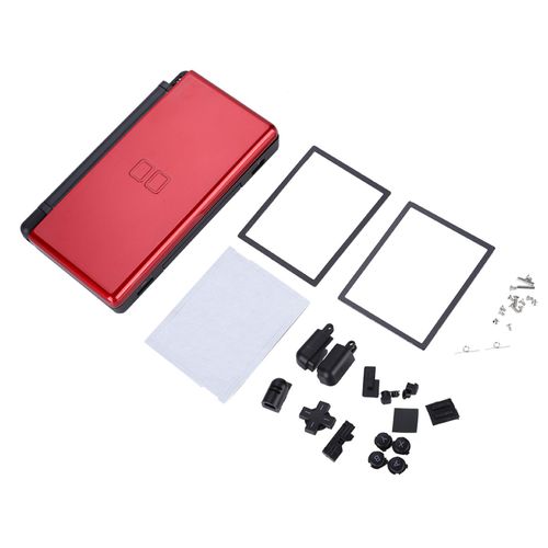 PièCes De RéParation ComplèTes Pour Nintendo Ds Lite, Kit De Remplacement, Coque (Rouge)