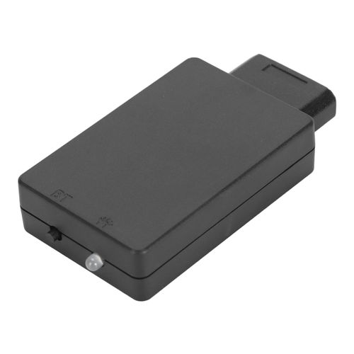 Adaptateur De ContrôLeur Sans Fil Pour Console Sega Saturn Connexion Stable RéPonse Rapide Adaptateur Sans Fil à Faible DéLai Pour ContrôLeurs Bluetooth Noir