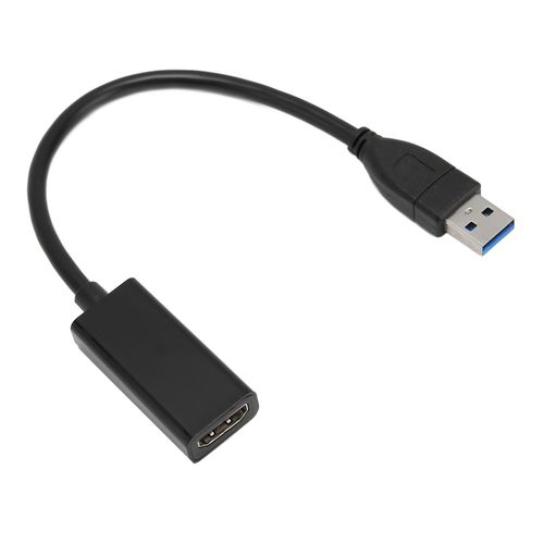 Adaptateur D'interface MultiméDia Usb3.0 Vers Hd, Convertisseur VidéO Portable 1080p 60hz 5gbps Pour Windows 7 8 10 Pc