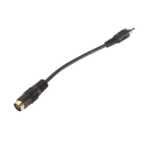 CâBle Mini Din 4 Broches Vers Rca Femelle Vers MâLe, Cordon Adaptateur Plug And Play S VidéO Vers Rca Pour Lecteur Dvd Cd Pc Hdtv