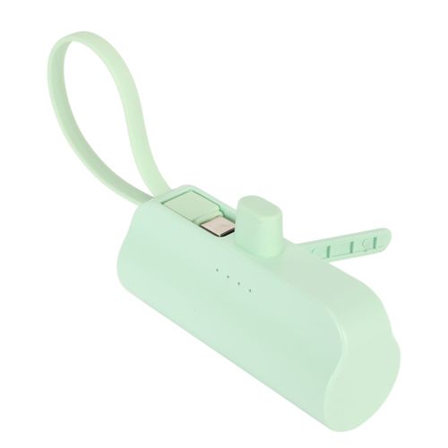 Mini Power Bank 5000mah Plug And Play, Chargeur Portable LéGer Pour Voyage En Plein Air
