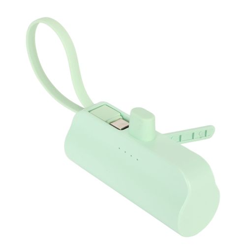 Mini Power Bank 5000mah Plug And Play, Chargeur Portable LéGer Pour Voyage En Plein Air