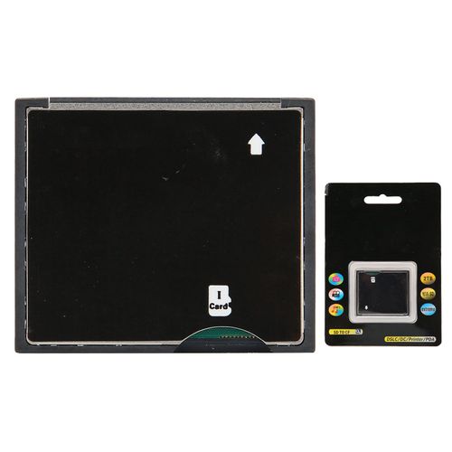 Carte MéMoire Vers Cf Micro Carte De Stockage Vers Adaptateur De Carte Cf Carte Adaptateur De CaméRa Haute Vitesse Carte MéMoire Unique Vers Cf