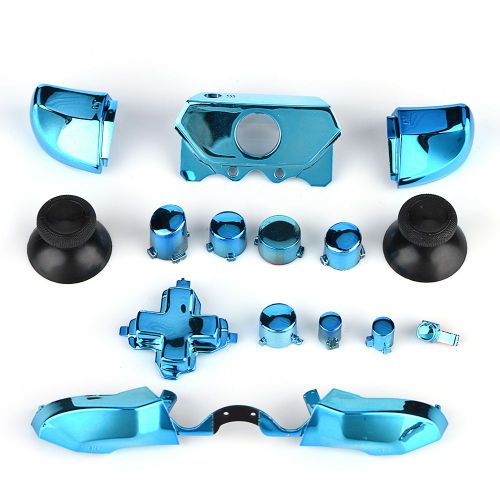 Ensembles De Boutons Complets, PièCe De Rechange Pour Manette Microsoft Xbox One, Prise 3,5 Mm (Bleu)