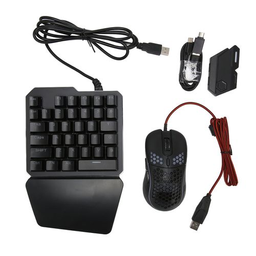 Ensemble De Convertisseur De Clavier Et De Souris, Adaptateur De Clavier Et De Souris MéCanique Filaire Programmable Combo Pour Ps3, Ps4 Et Switch