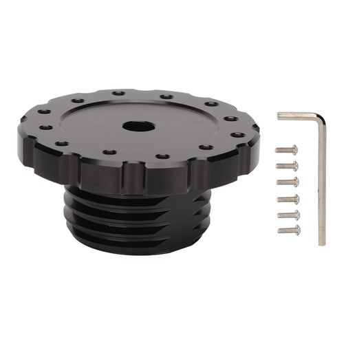 Adaptateur De Volant De Jeu Adaptateur De Volant Professionnel En Aluminium Pour Thrustmaster T300 T500 Ts Pc Ts Xw Noir