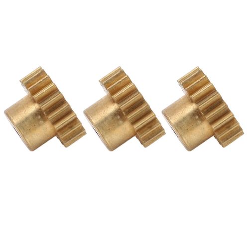 RC Motor Gear 20T M0.6 Cuivre RC Motor Pinion Set pour 1/12 1/16 RC Cars pour 370 380 390 Moteurs 3pcs