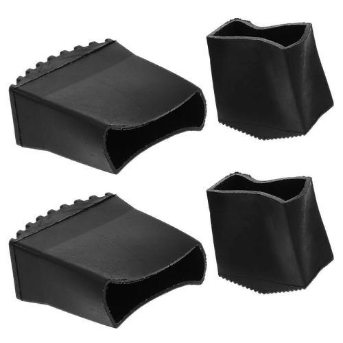 4 Pcs Escabeau pliant Escabeau Caoutchouc Échelle Échelles Pieds Protecteur Échelle Anti Dérapant Pieds Échelle Pieds Pieds Pads
