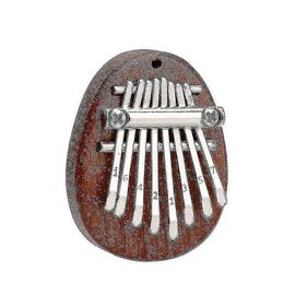 Mini Kalimba Pouce En Bois Piano 8 Tone Gecko Kalimba 8 Touches Acajou Instrument De Musique Pour Débutant